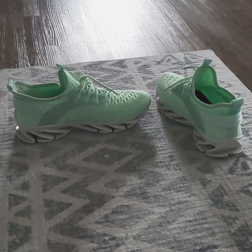 Mint Sneaker, Spring, Summer Aqua Shoe, Teal